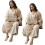 Statue du Christ en résine peinte à la main avec-Un 2 pièces 1