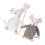 Handmade Love Shaped Mouse Needle Poking Project Using Wool-1A 1