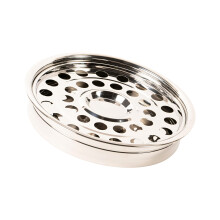 Functional Multiple Compartment Nonrust Steel Dish Ideal For