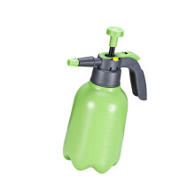 Heavy Type Garden Watering Can With Transparents Tanks-Green