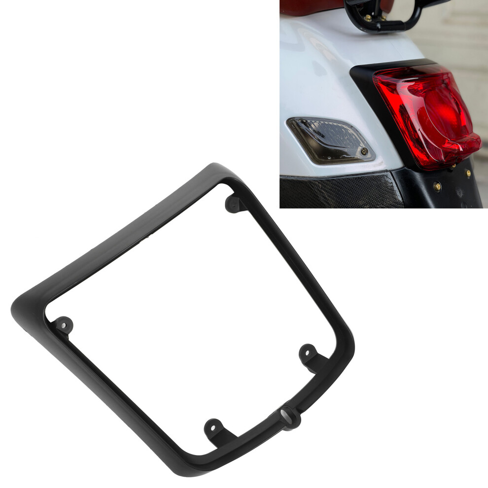 Motorcycle Rear Taillight Cover Trim For Vespa Gts 250/300 (2019-2021) Glossy Black 4651390278072