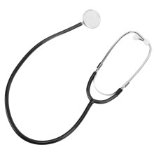 Single Head Rubber Steel Stethoscope for Medical Students Nurses Doctors