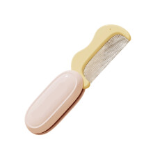 Handige zakformaat huisdierverzorgingskam, haarborstel voor-Roze