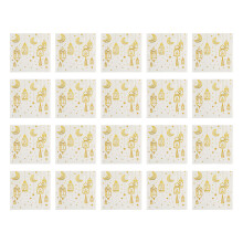 Serviettes en papier luxueuses pour célébration de l'Aïd, 20