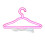 Stylish Neons Effect Clothes Holder Plastic-pink light 1