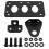 Motorcycle Brake Light Bracket Kit for Fatboy Iron 883 Black 2