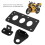 Motorcycle Brake Light Bracket Kit for Fatboy Iron 883 Black 7