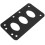 Motorcycle Brake Light Bracket Kit for Fatboy Iron 883 Black 9