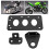 Motorcycle Brake Light Bracket Kit for Fatboy Iron 883 Black 14
