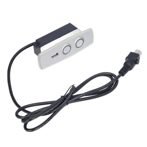 Electric Recliner Remote Control 2-Button Hand Switch with USB Charger 12-29V 1
