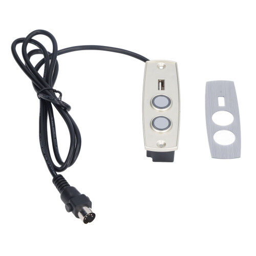 Electric Recliner Remote Control 2-Button Hand Switch with USB Charger 12-29V 2