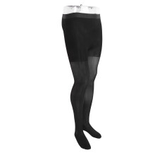 Kompressions-Elastikstrumpfhosen 15-20mmHg Dünne schwarze Stretch-Leggings