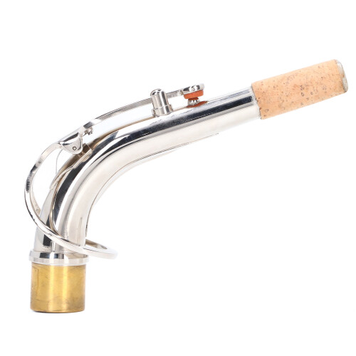 Alto Saxophone Neck Bend 24.5mm Silver Instrument Accessory 2