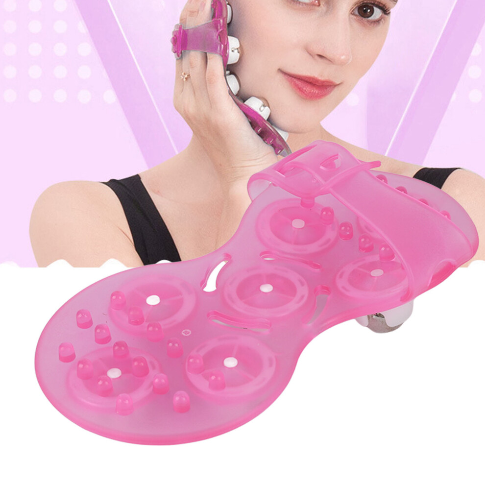 Glove Massager with 7 Steel Balls, 360 Rotation, Muscle Relaxation