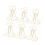 100Pcs Gold Metal Paper Clips, Rustproof, Light & Portable 4