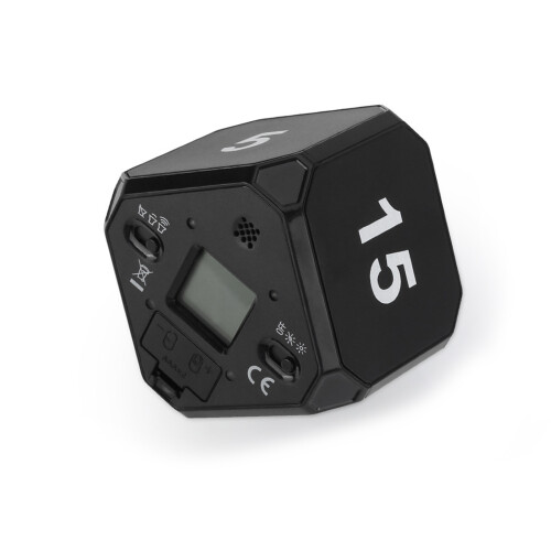 Digital Flipping Timers Silents Operations For Kitchen-Black
