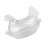 Artistic Plastic Hen on Nest Candy Bowl Covered Jar- Clear 1