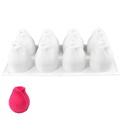 Efficient Rose Flower Molds Suitable For Cake Chocolate And