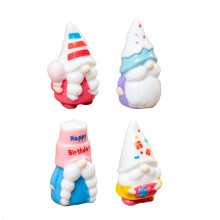 Helder klein ornament Prachtige harsaccentdisplaycharme voor