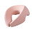 Memory Foam Face Down Pillow Breathable Massage Headrest-Pink 1