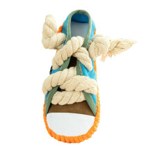 Chaussure à mâcher amusante pour chien, jouet à mâcher pour-Bleu