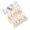 Compteurs de tricot en fer robuste, 10 pièces, essentiels-Blanc 1