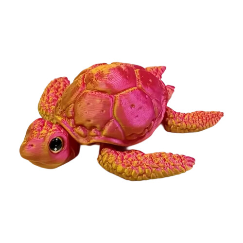 Flexibele gewrichten gelede schildpadden onrustig speelgoed 3D-2