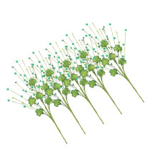 Lots de plantes à tiges de fleurs, 5 pièces, en vrac,-Style3