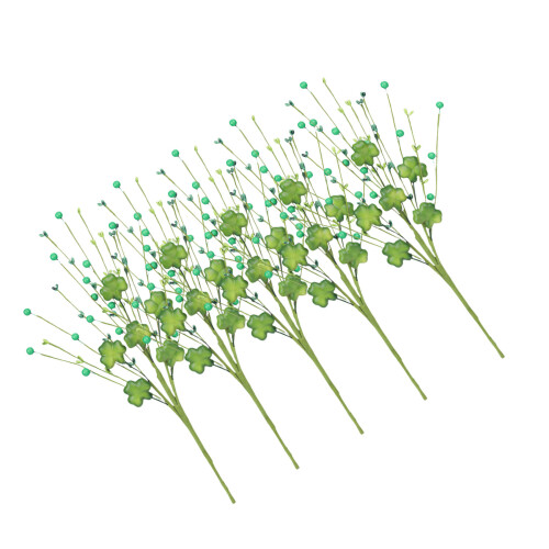 Packung mit 5 künstlichen Blumenarrangements mit-Style3
