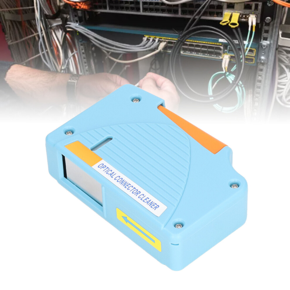Fiber Optic Connector Cleaner Box For Fc Sc Lc St Mu D4 Mpo, Reusable 7891390283929