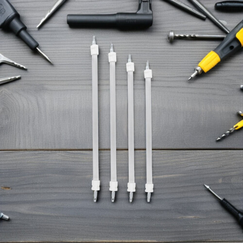 8Pièces Tube Chauffant Quartz Rapide Pour 2