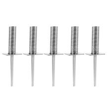 5Pcs Stable Iron Soccer Flag Ground Spike for Football Training Use