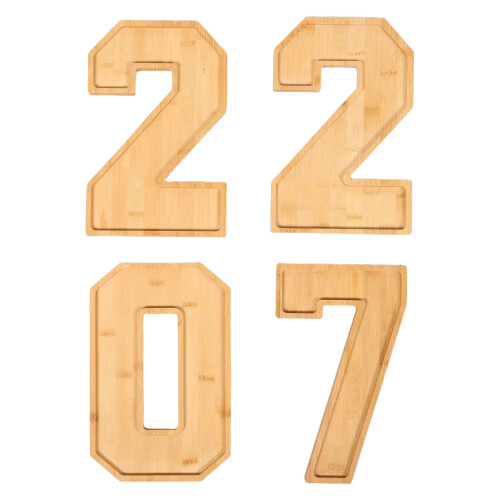1Set Holz Dessertplatte 2027 Serviertablett Für