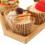 1Set Holz Dessertplatte 2027 Serviertablett Für 5