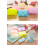 12Sets Lens Case Holder Set Durable Thick Material Green and Colorful 6