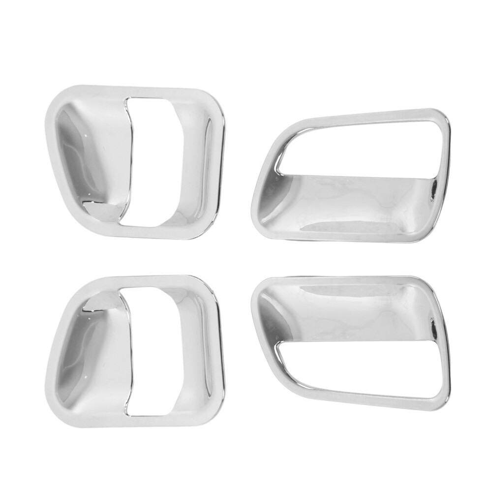 4Pcs Abs Chrome Exterior Door Handle Bowl Cover Kit For Hiace 2005-2015 4921390284039