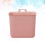 1Pièces Boîte De Rangement Murale Rose Compacte 8