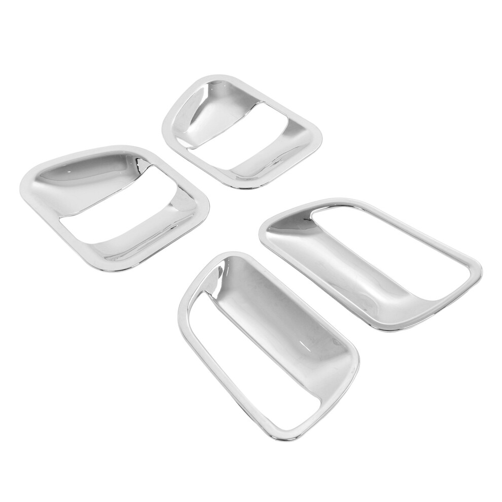 4Pcs Hiace Exterior Handle Bowl Covers Chrome 7340572679086