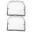 2Pièces Protection Chaise Coiffeur Plastique 1