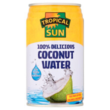 Tropical Sun 100% Coconut Water 330ml (Pack of 12)