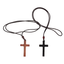 2St Kruis Hanger Nylon Touw Auto Katholiek Sieraad
