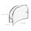 2Pièces Protection Chaise Coiffeur Plastique 2