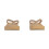 Ipanema Mesh Chic Flache Pantoletten - Beige/Glitzer Beige 4