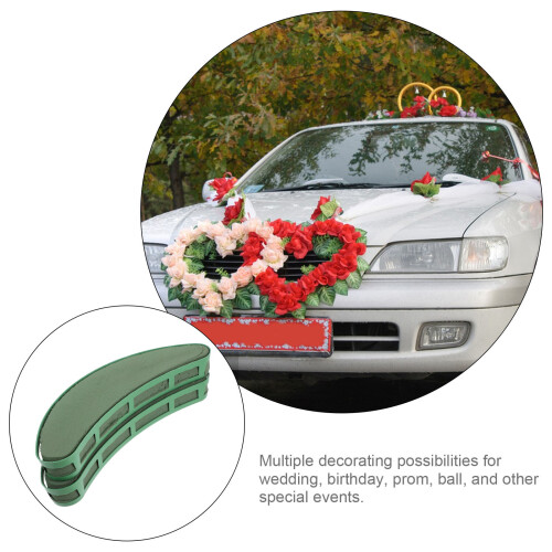 2Paires Base Mousse Verte En PP Pour Bouquets DIY Mariage 2