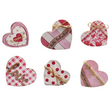 6 Heart Set for Homes Desktop Wedding and Party Decorations