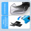 Wireless USB Rechargeable Electric Fabric Scissors 6.8VF, 2 Blades 3
