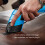 Wireless USB Rechargeable Electric Fabric Scissors 6.8VF, 2 Blades 6