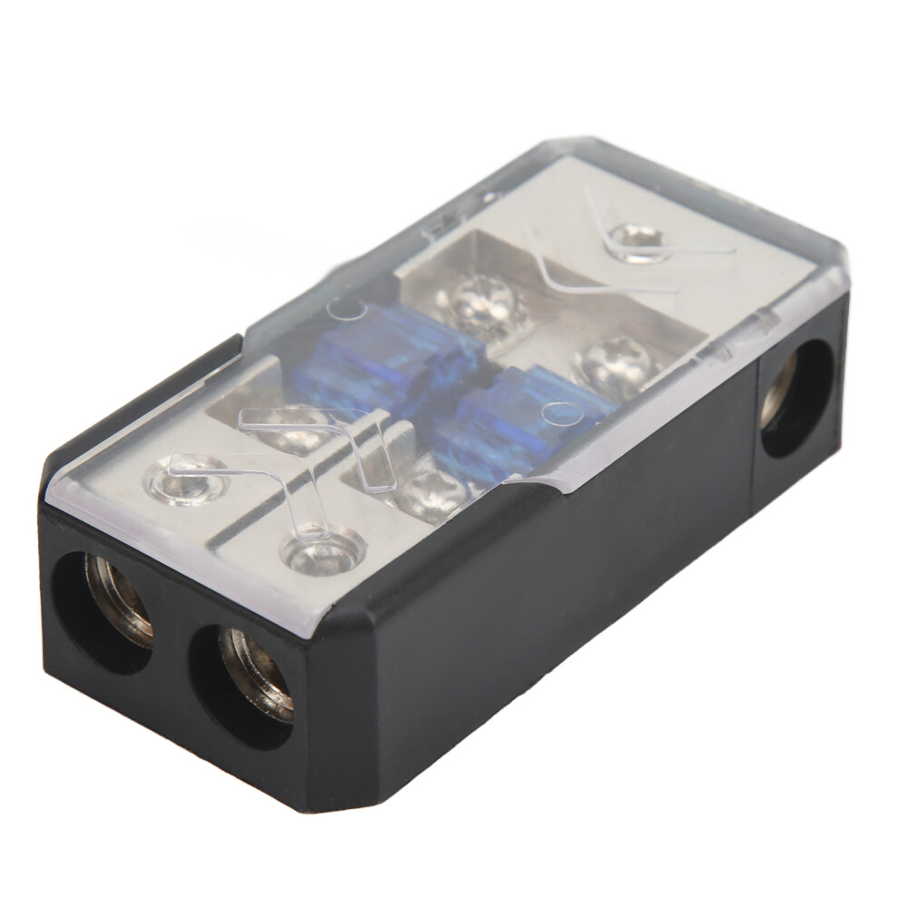 2 Way Fuse Holder Box 60A For Car Boat Yacht Stereo Power Distribution 4611390286439