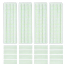 70Stk Grüne Washi Tape Aufbewahrungskarten Robustem PP