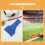 1Ensemble Kit Entrainement Football Arbitre Drapeaux 4